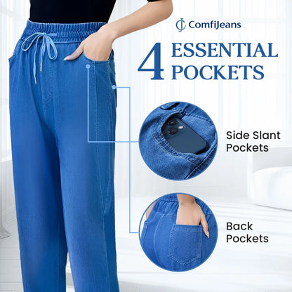 ComfiJeans - LAST DAY 70% OFF - Flattering High Waist Ultra-Stretch Mom Jeans